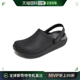 运动沙滩鞋 凉鞋 crocs 2045 韩国直邮Crocs 时尚 黑色灰色