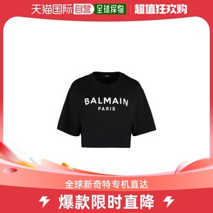 T恤女BF1EE020BB02 韩国直邮BALMAIN短袖 EABblack