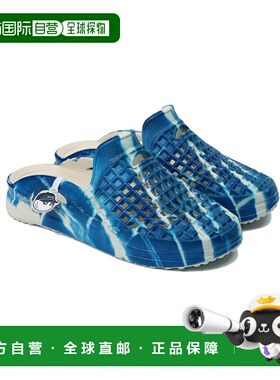 韩国直邮MALBON GOLF 公用运动拖鞋M4353LSD01BLU SCENARIO SLIDE