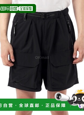 韩国直邮AND WANDER 斜纹短裤（M）-黑色（5745182063-010） 短裤