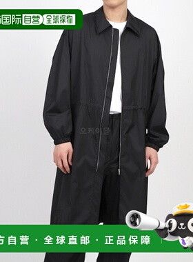 韩国直邮AURALEE A24SC01SL 硬捻涤纶缎面层压拉链外套 男装外套