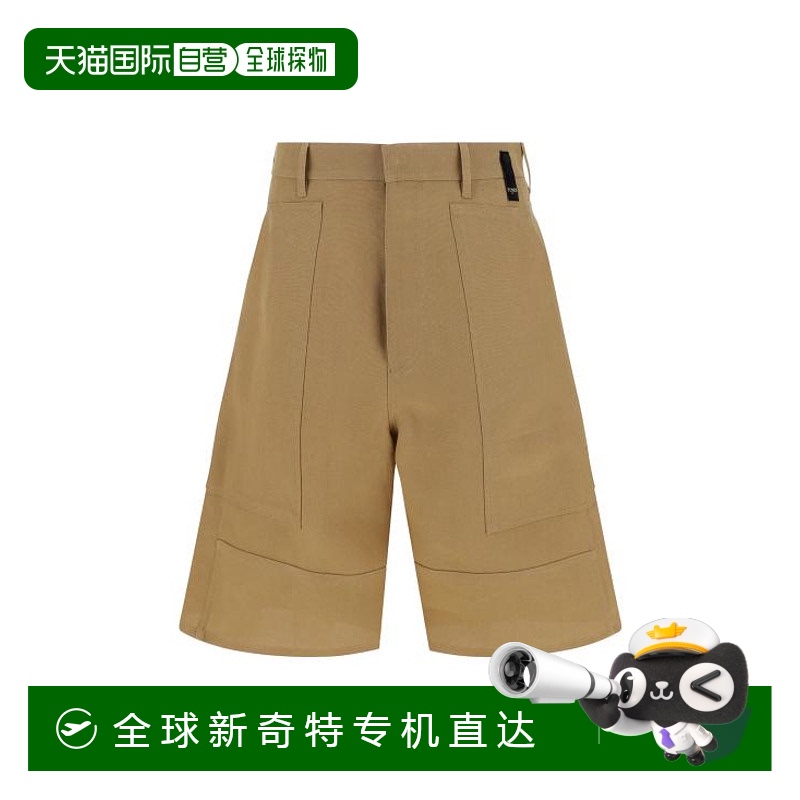 韩国直邮FENDI24SS短裤男FB0968AR96 F1MTKBROWN