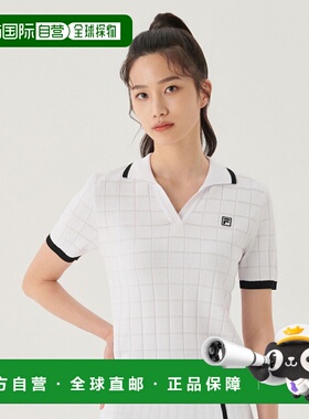 韩国直邮FILA 女士Polo衫1100FS2TSG2371FWHI新款斐乐
