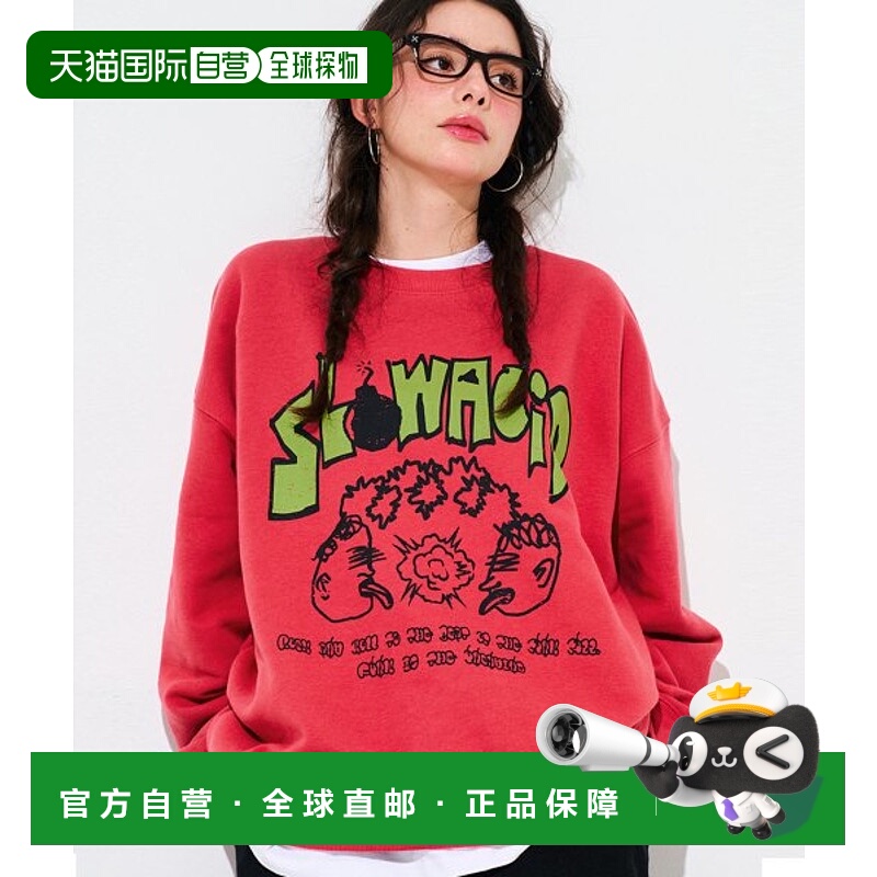 韩国直邮SLOW ACID 女士24年新款潮牌韩系休闲针织衬衫SL-24SS-M3