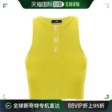 韩国直邮ELISABETTA FRANCHI24SS短袖T恤女TK06B42E2271 Yellow