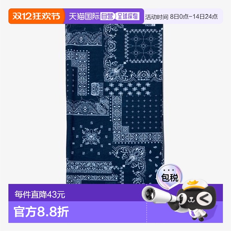 韩国直邮THE NORTH FACE北面正品运动户外休闲时尚舒适经典方巾NA