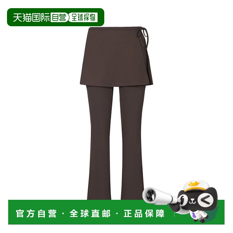 韩国直邮FILA [新] 惠拉女装罗纹裙多层次靴型紧身裤 FM2FS253IP0