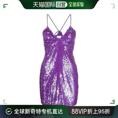 韩国直邮PAROSH23SS短连衣裙女D721654 GLEAM044Purple