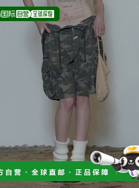 韩国直邮SCULPTOR美式复古街头辣妹潮牌新款休闲裤SC24S430KH