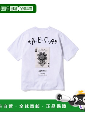 韩国直邮AECA WHITE 公用T恤AWCMSSBDTTSST008C0WA AECA SPADE A