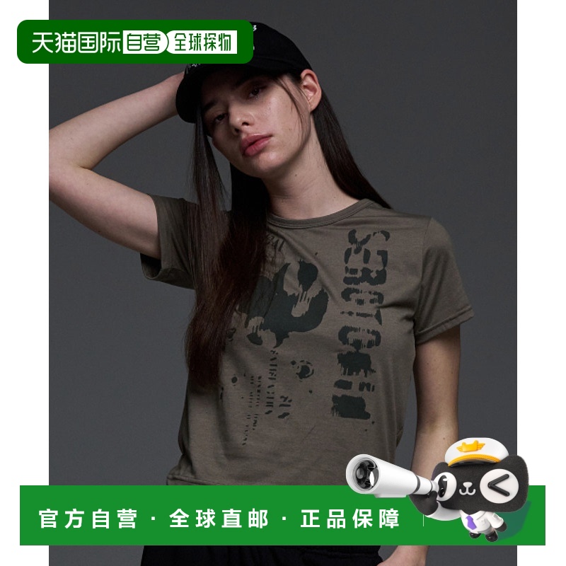 韩国直邮NASTY FANCY CLUB街头辣妹潮牌青春休闲时尚春夏新款T恤F