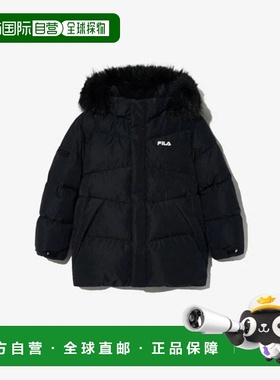 韩国直邮FILA Wheela 儿童衬垫 KQC FK2DJG4302X-BLK 制服中间衬