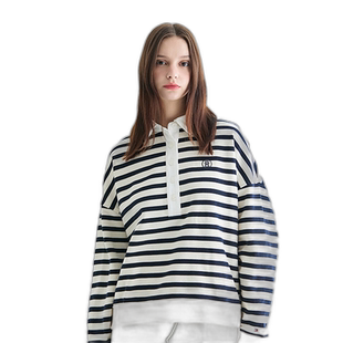 韩国直邮TOMMY HILFIGER 女士女装T恤T22E1TTO080WT104T条纹