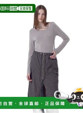 韩国直邮ETMON 女士女装T恤TL160TFFD3 Strap Shirring T-Shirt Gr