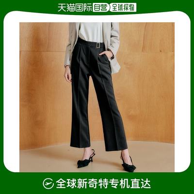 韩国直邮General Idea 休闲裤 半俱乐部/通用ideo 女性的 腰带 宽