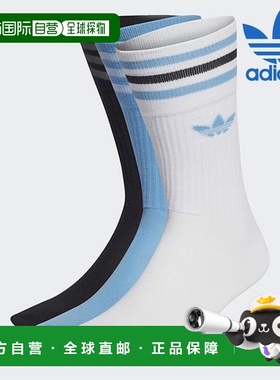 韩国直邮adidas [SALE] 袜子 /A- HL6765 / SOLID CREW SOCK Soli