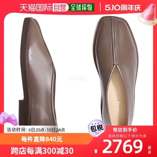 韩国直邮LEMAIRE休闲鞋 舒适潮流低帮平底 棕色系带百搭时尚 男女款