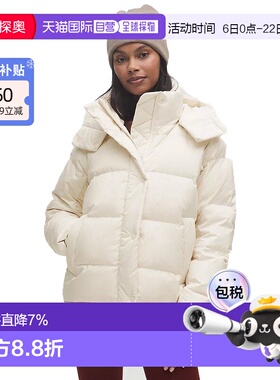 lululemon露露乐蒙女士Wunder Puff系列600蓬5格羽绒夹克