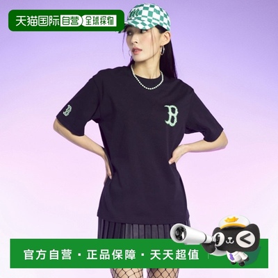 韩国短袖男女MLB宽松透气