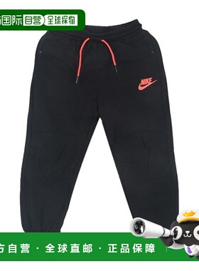 韩国直邮NIKE 耐克长裤 NQK A251PT121P-BK 红色 Swoosh 梭织长裤