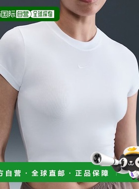 韩国直邮NIKE 耐克女式运动装寒冷针织短袖T恤 BE3 HF9539 100
