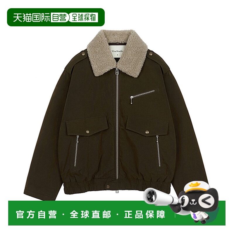 韩国直邮VIVASTUDIO 男士运动茄克/外套VMSWCJWU01EBRA FLIGHT JA