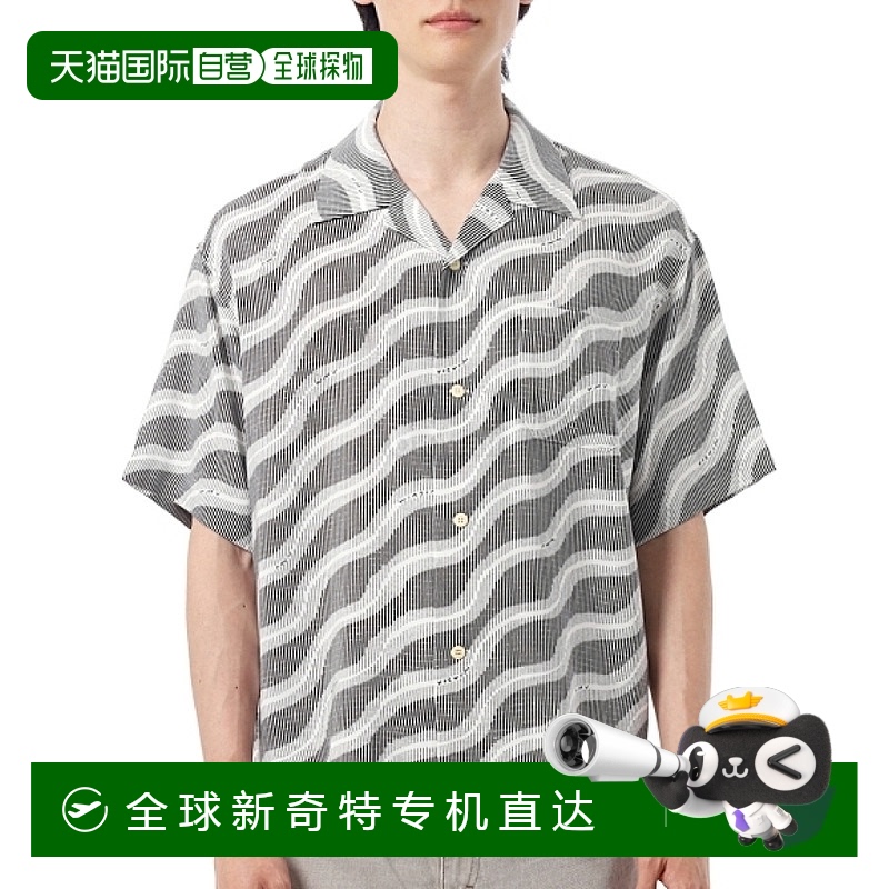 韩国直邮VISVIM COPA 衬衫 春夏 (0125105011001 黑色) 短袖衬衫