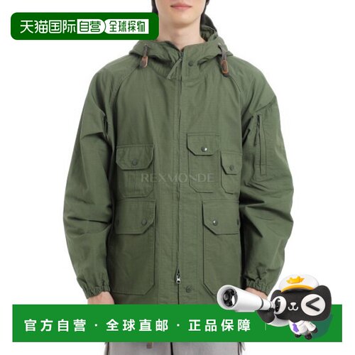 韩国直邮Engineered Garments Atlantic Parka 橄榄绿棉质防撕裂2
