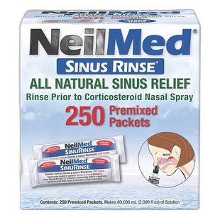 韩国直邮Neilmed奈尔梅德鼻腔洗鼻冲鼻器*250包成人儿童家用正品