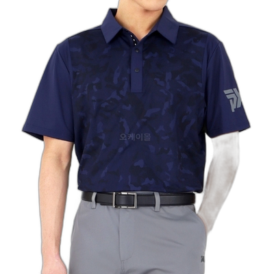 韩国直邮PXG MS23ATP1-54A 男士运动型高尔夫短袖Polo衫