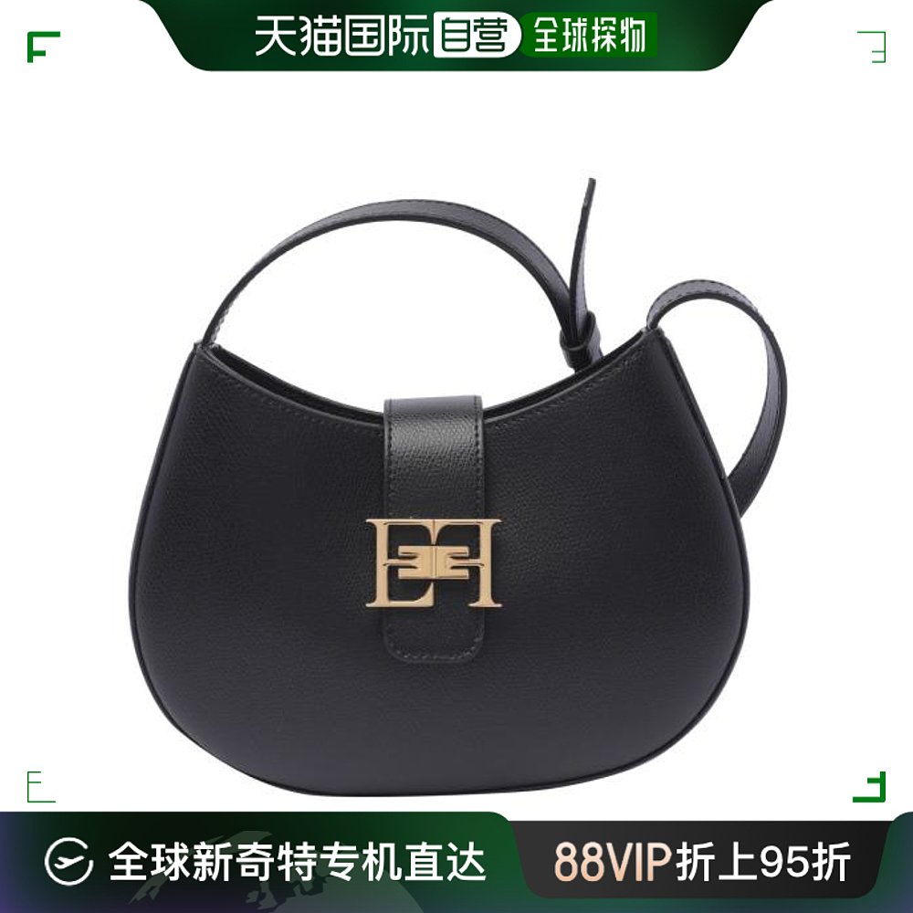 韩国直邮ELISABETTA FRANCHI24SS单肩包女BS41F41E2110BLACK