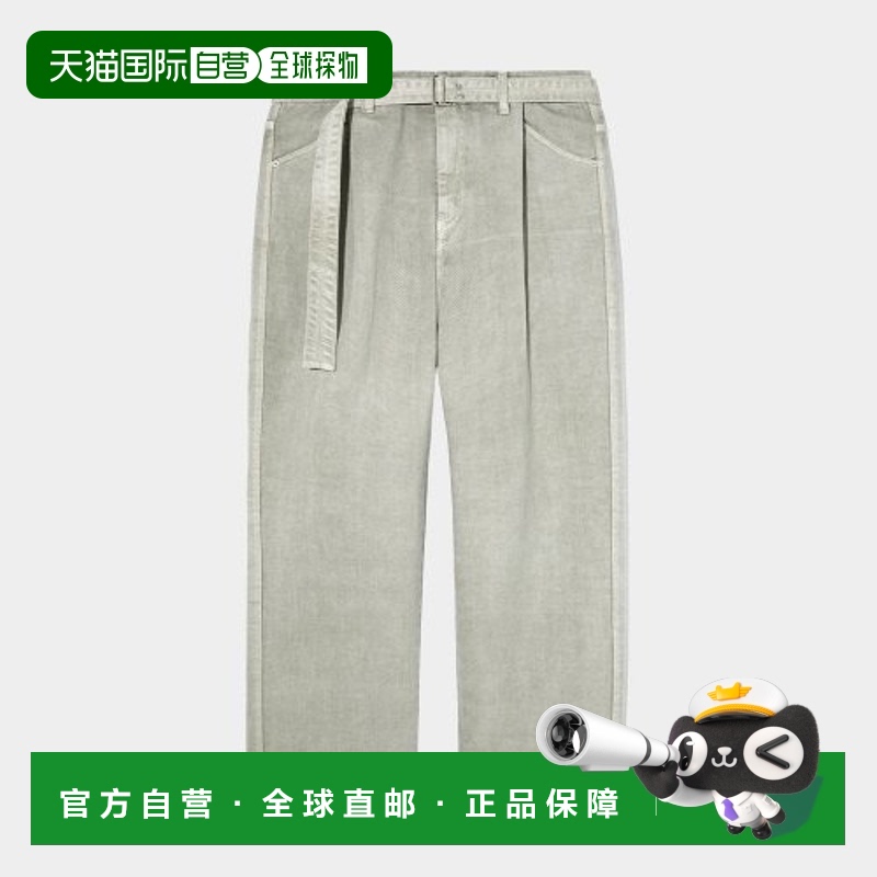 韩国直邮SATUR设计师款大气简约日常休闲个性牛仔裤SA22SSMDP04GR