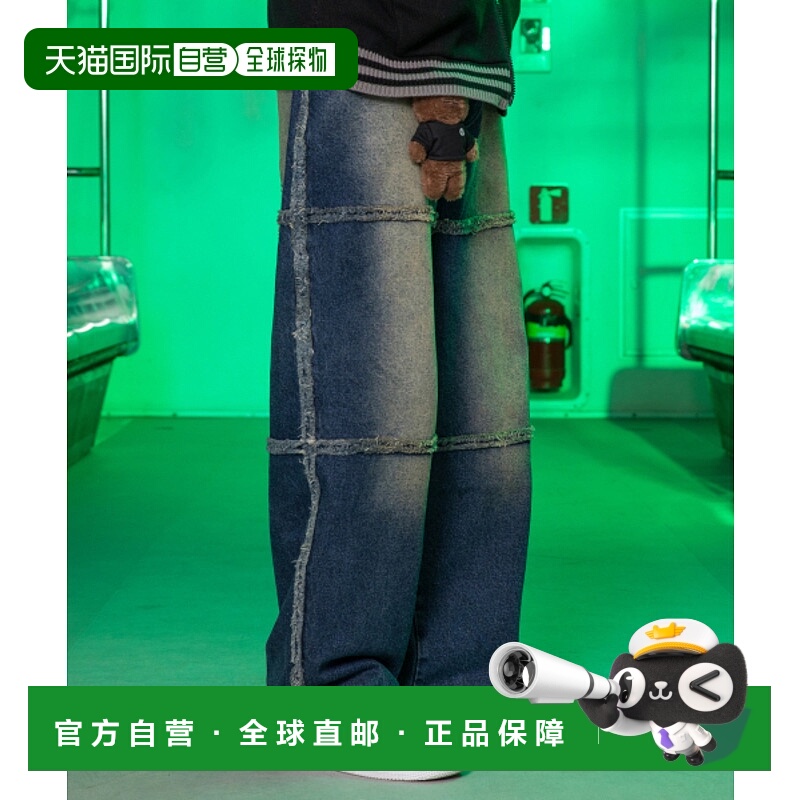 韩国直邮XTONZ公用牛仔裤XP255BL正品时尚流行穿搭显瘦日常百搭