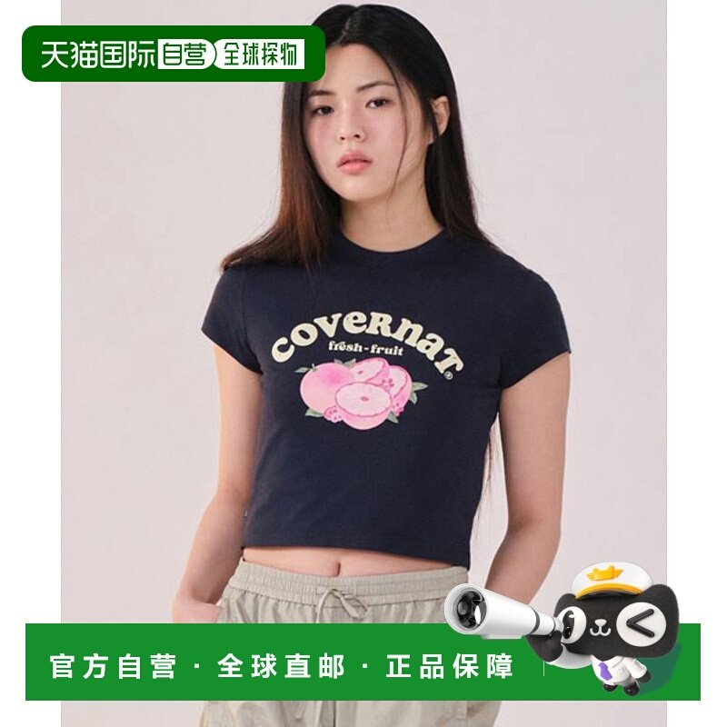 韩国直邮COVERNAT WOMAN 女士女装T恤CO2402ST78NA短袖