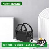 拉链褶纹单肩斜挎黑色波士顿包 韩国直邮FIND KAPOOR女士时尚 1110
