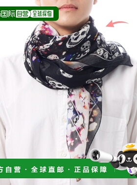 韩国直邮ALEXANDER MCQUEEN 857024 4Q060 1088 围巾