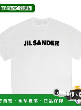 韩国直邮JIL Sander Jil Sander 短袖 J03GC0137 J45148 102 徽标