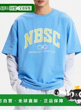 韩国直邮NEW BALANCE 短袖 XQS NBNEE22533-51 UNI NBSC 短袖（SE