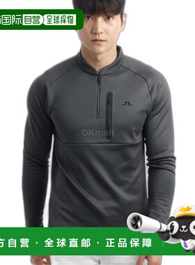 韩国直邮J.LINDEBERG Adam 四分之一拉链中层 (GMJS10936-W015) T