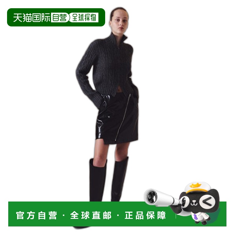 韩国直邮INSILENCE女款街头复古酷帅时髦设计师新款半身裙IW2B4SK