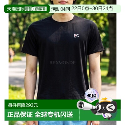 韩国直邮DISTRICT VISION 轻质短袖T恤（DV0002-B黑色） 短袖/无