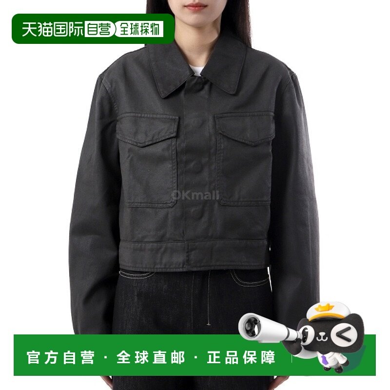 韩国直邮Lemaire 双口袋短款夹克 (OW1139 LD1030 490) 牛仔夹克