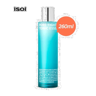 韩国直邮Isoi伊所爱精华液女款紧致毛孔保湿锁水嫩肤清爽260ml