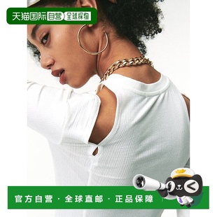 T恤CA23ALT004WT针织衫 女士女装 CALIE 韩国直邮ASIF