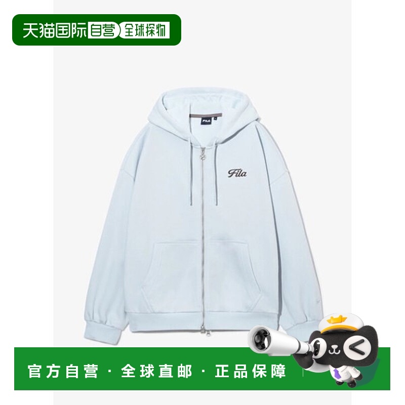 韩国直邮FILA Wheela 磨毛半套头拉链衫 FS254FT01F002 442 472