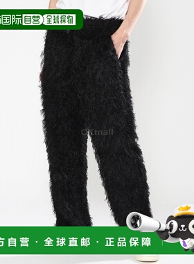 韩国直邮NEEDLES PE/R Argyle Fringe Jq 系带休闲训练裤 黑色 (N