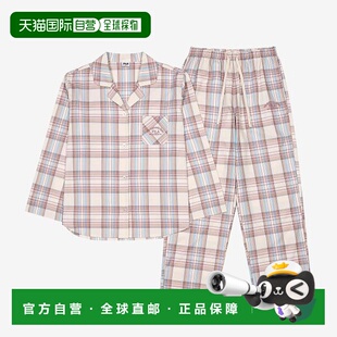 格子 韩国直邮FILA Life Young FI4PJG1445F_LBE 睡衣