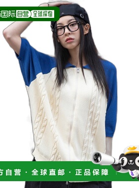 韩国直邮XTONZ 女士运动茄克/外套XTK097BL潮流穿搭 高级感正品