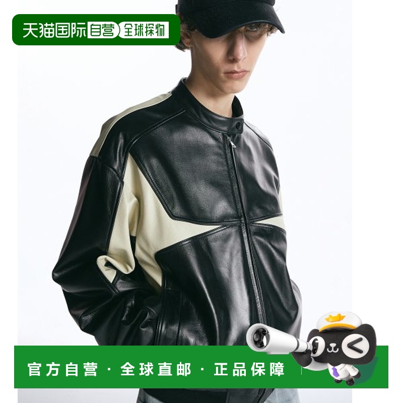 韩国直邮INSILENCE设计师款通用日常休闲宽松时尚夹克IM2C2JK16BK