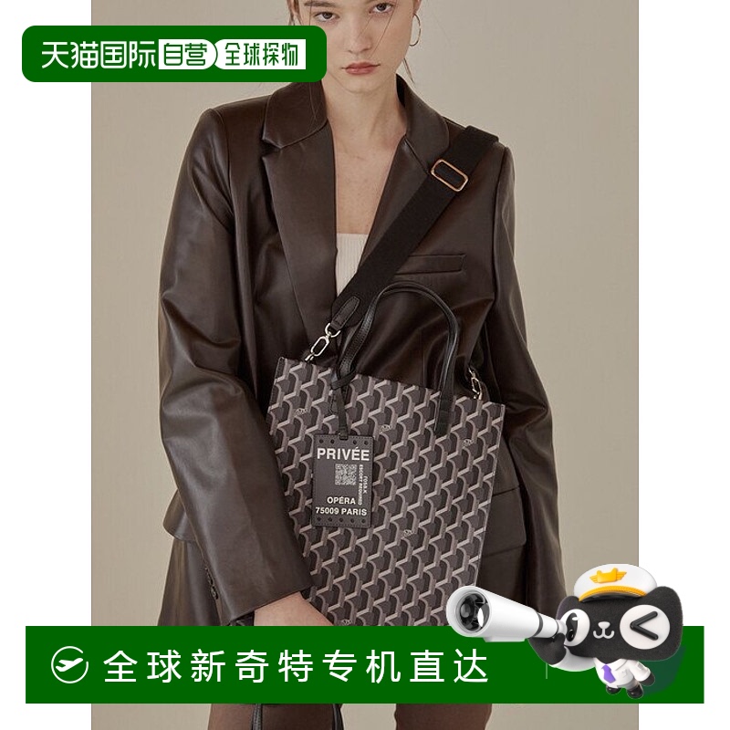 韩国直邮ROSA.K 明星同款小包包潮单肩时尚女包 黑色大号ROSA3010
